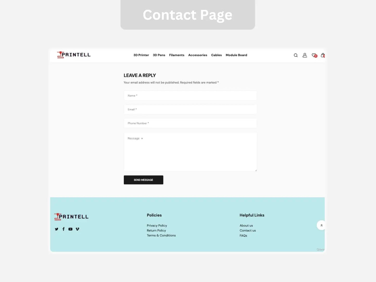3D Printer Shopify Premium Dropship Store & Ecommerce Website The Stores Project