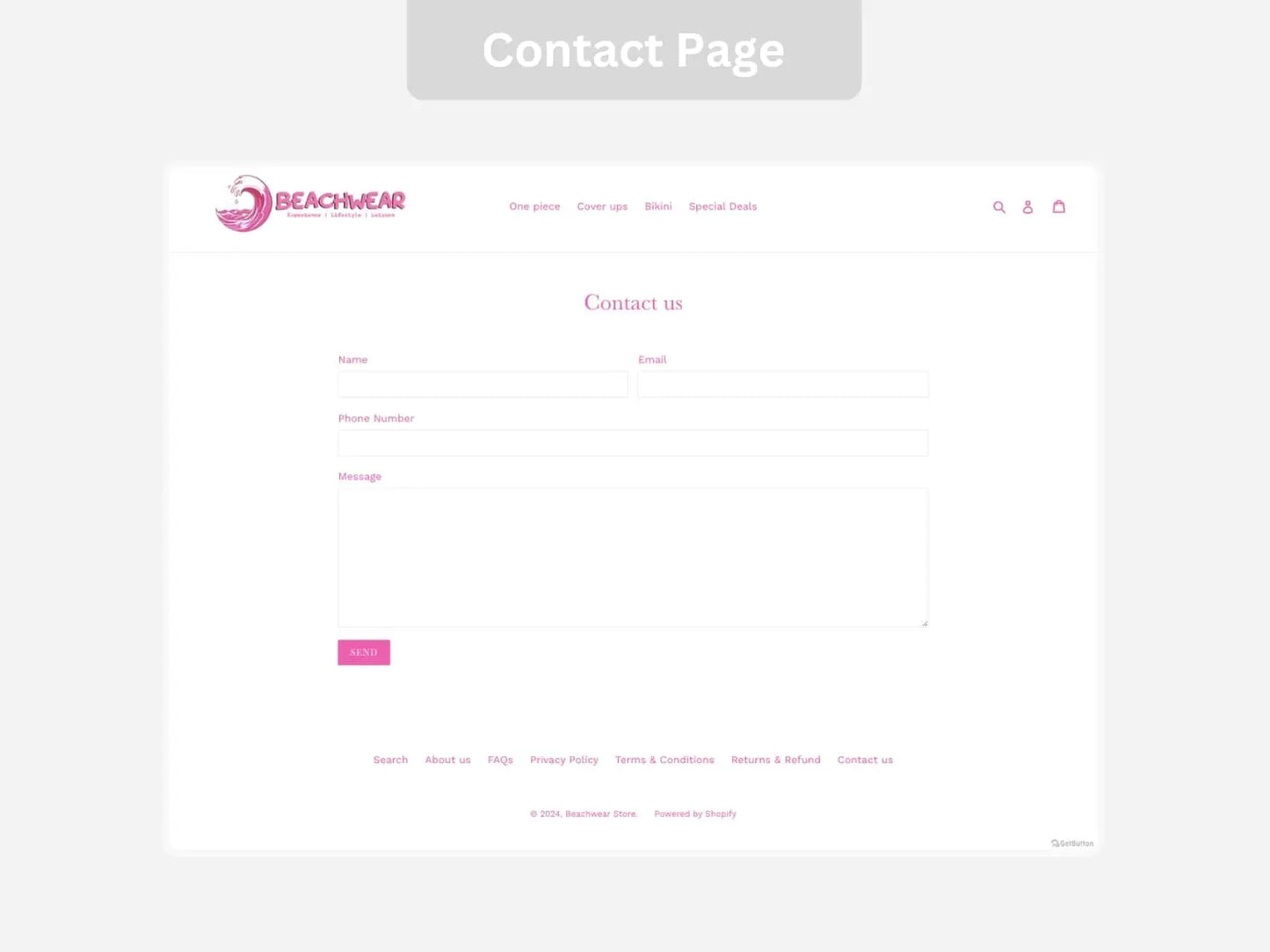 Beach Wear Shopify Starter Dropship Store & Ecommerce Website The Stores Project