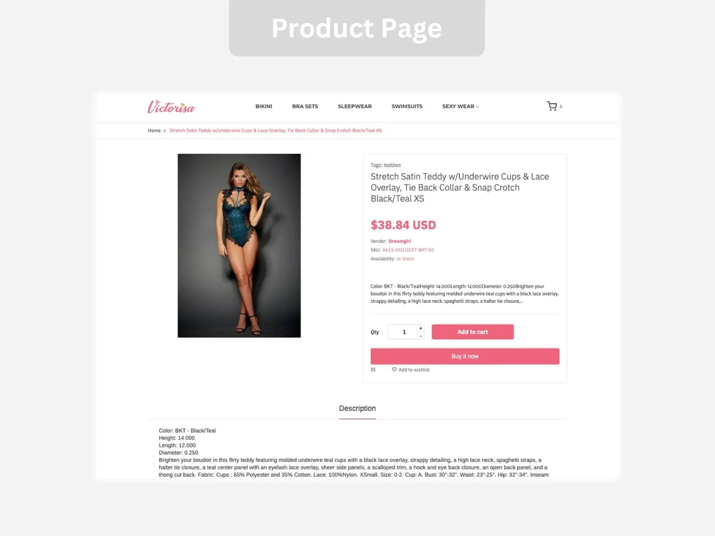 Bikini Shopify Premium Dropship Store & Ecommerce Website The Stores Project