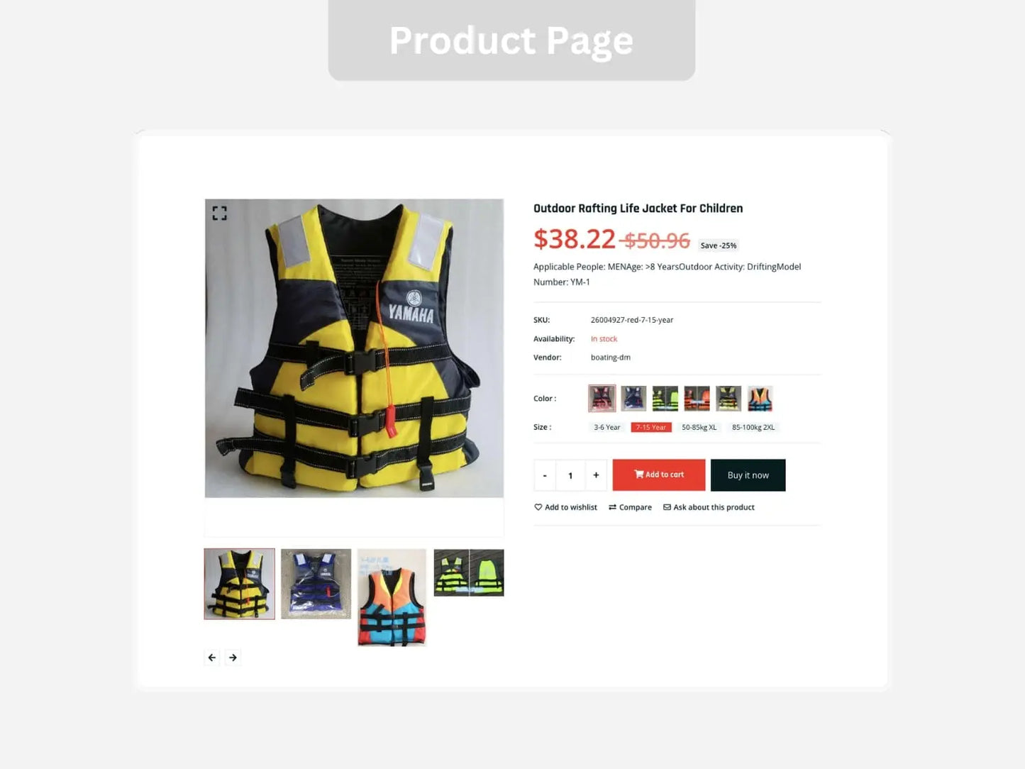 Boating Accessories Shopify Starter Dropship Store & Ecommerce Website The Stores Project