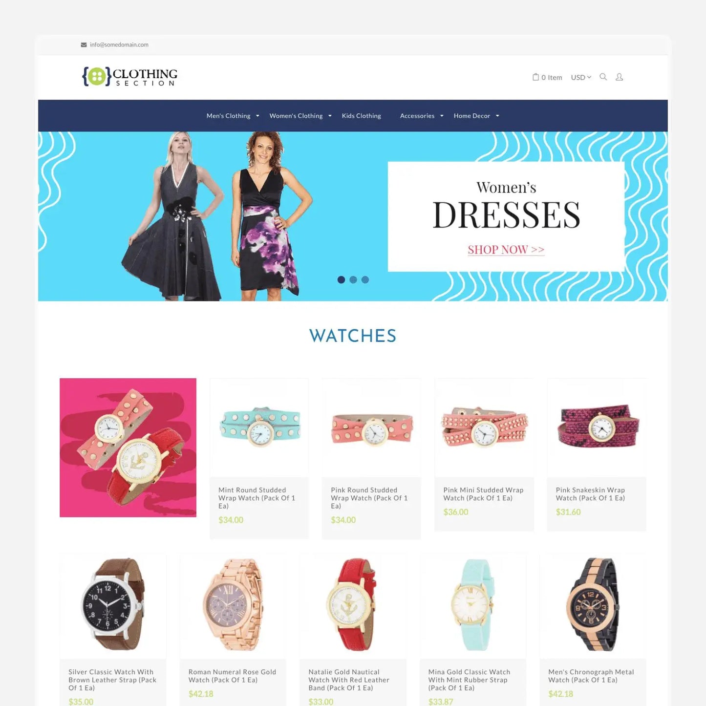 Clothing Section Shopify Needs Premium Dropship Store & Ecommerce Website The Stores Project