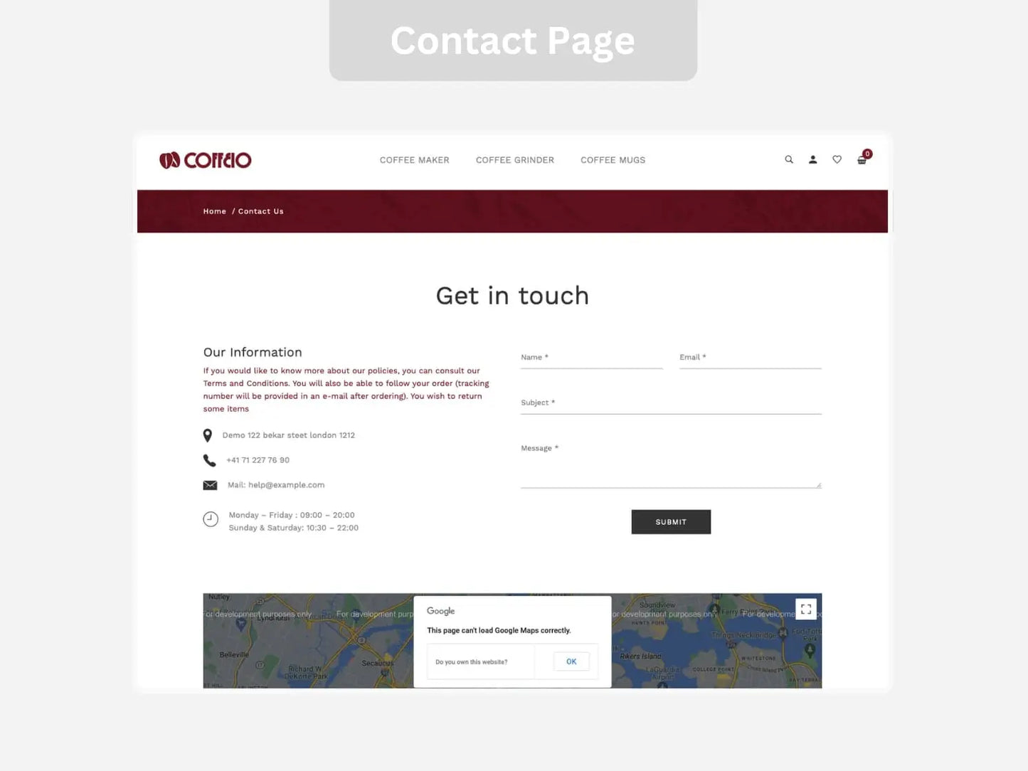 Coffee Galore Shopify Starter Dropship Store & Ecommerce Website The Stores Project