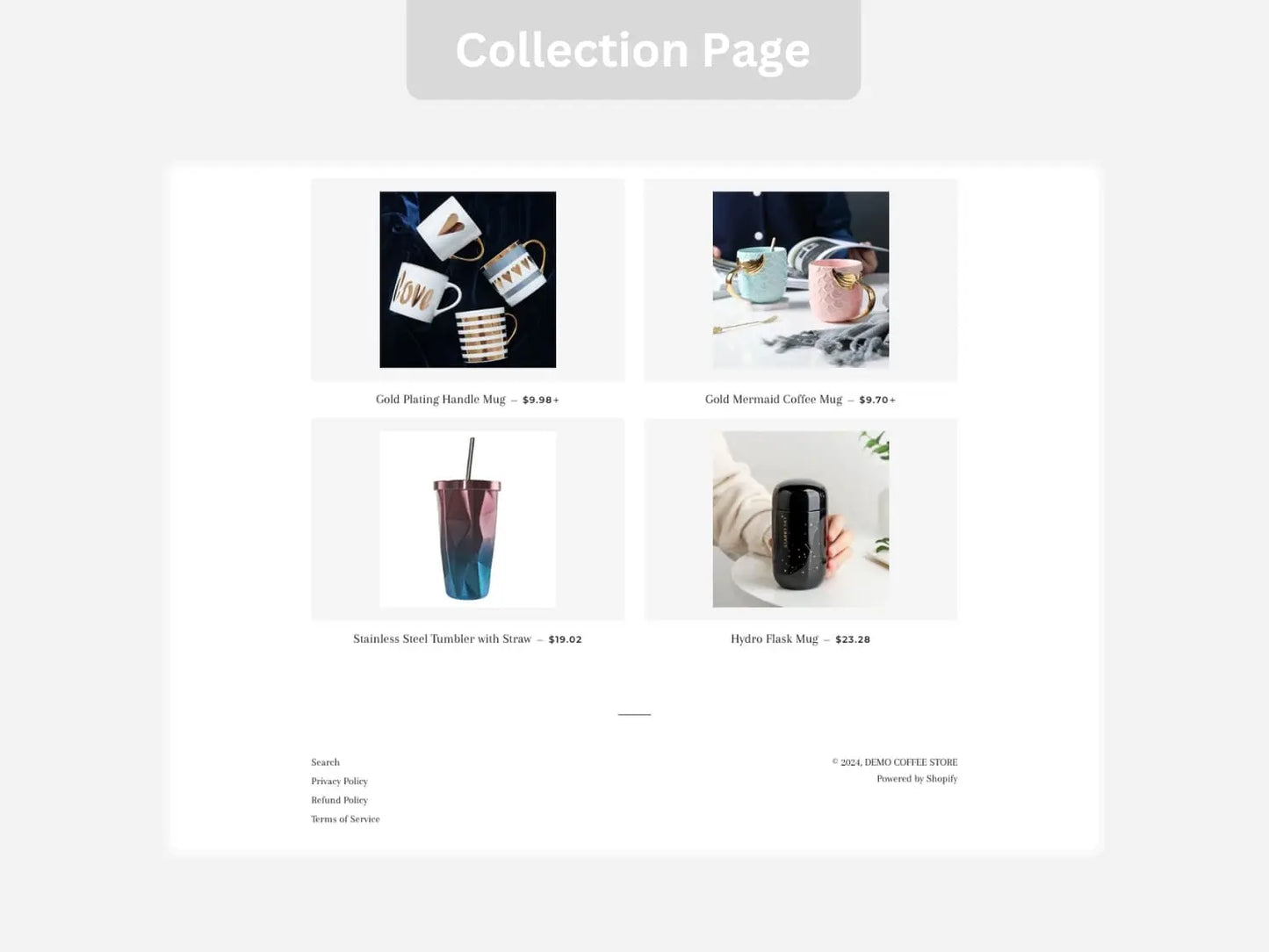 Coffee Shopify Exclusive Dropship Store & Ecommerce Website The Stores Project