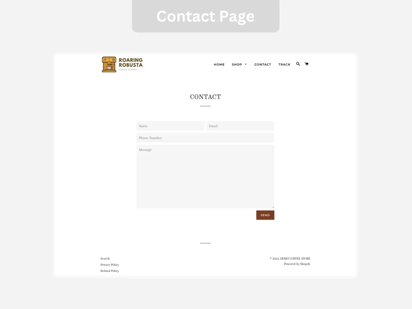 Coffee Shopify Exclusive Dropship Store & Ecommerce Website The Stores Project