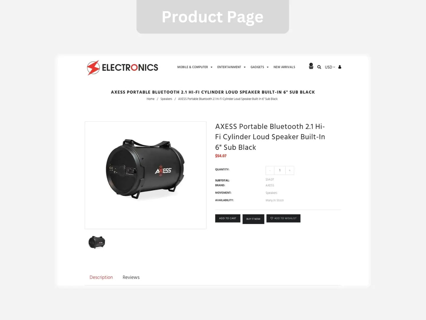 Electronic Gadgets Shopify Needs Premium Dropship Store & Ecommerce Website The Stores Project
