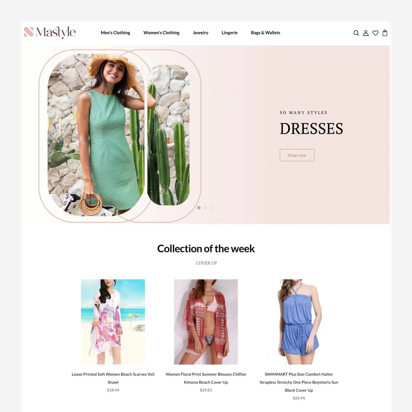 Fashion Shopify Premium Dropship Store & Ecommerce Website The Stores Project