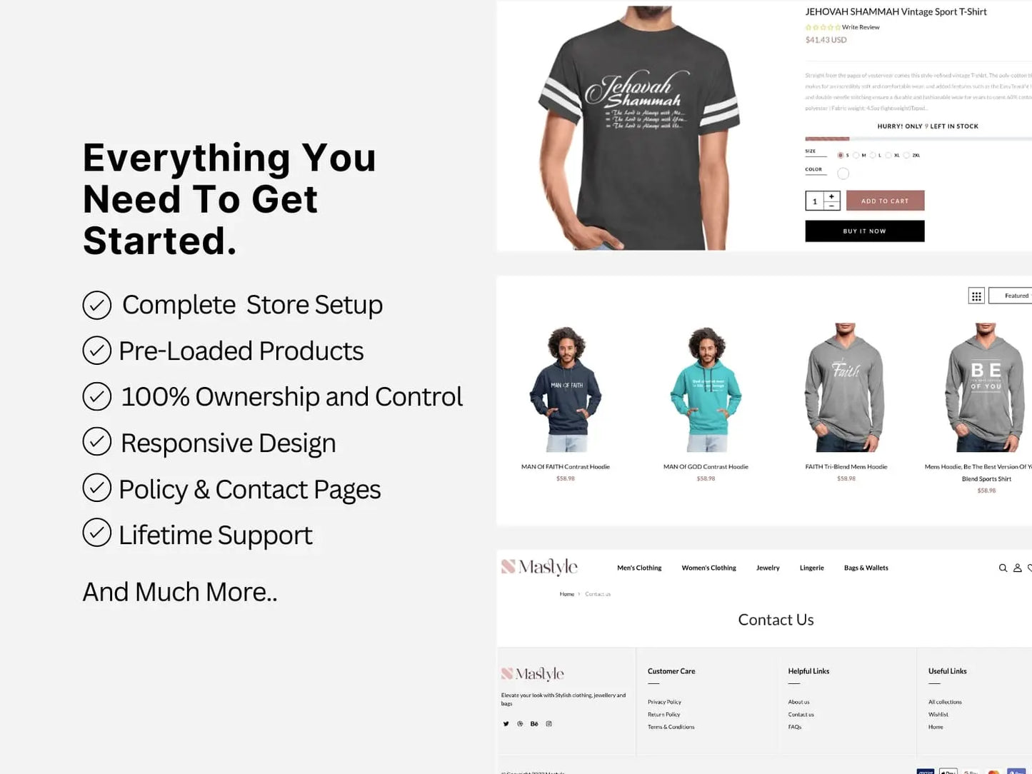 Fashion Shopify Premium Dropship Store & Ecommerce Website The Stores Project