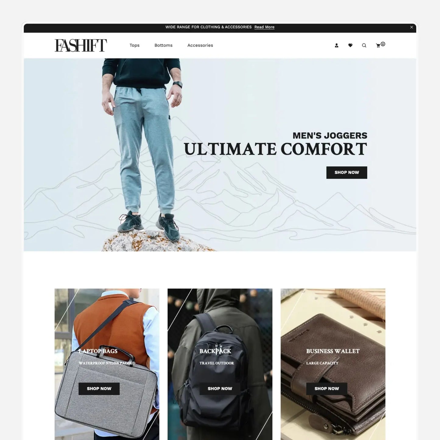 Fashion Styles Shopify Starter Dropship Store & Ecommerce Website The Stores Project