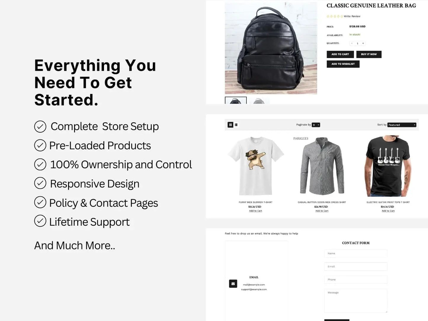 Fashion Styles Shopify Starter Dropship Store & Ecommerce Website The Stores Project