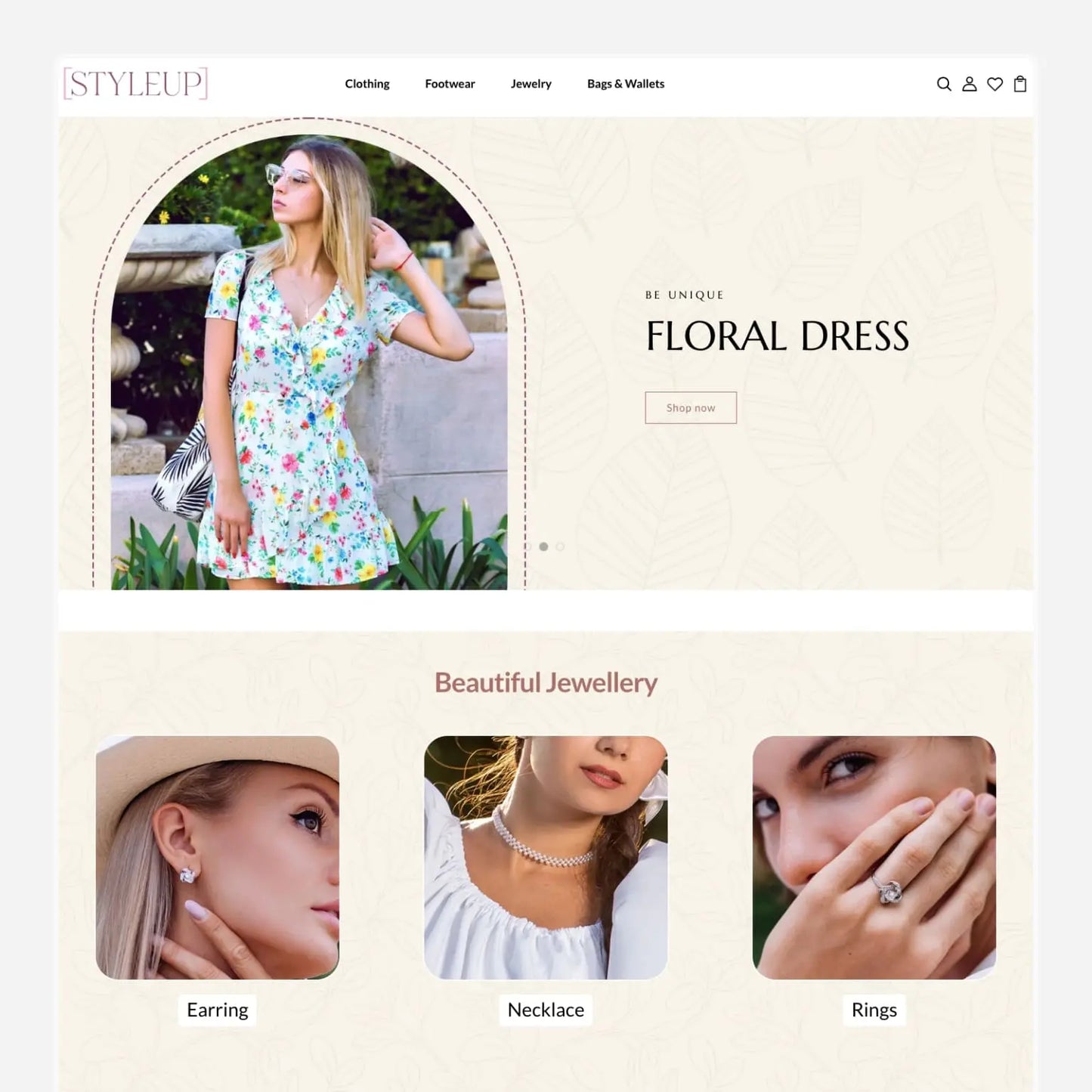 Fashionable Shopify Premium Dropship Store & Ecommerce Website The Stores Project