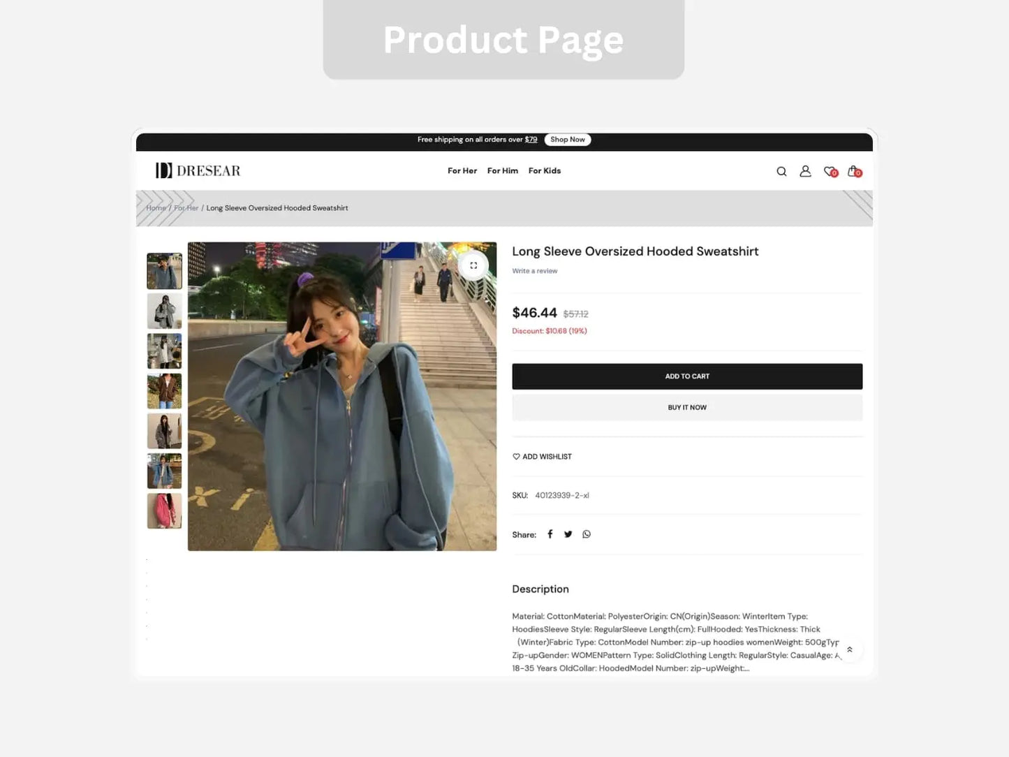 Hip Hop Fashion Shopify Starter Dropship Store & Ecommerce Website The Stores Project