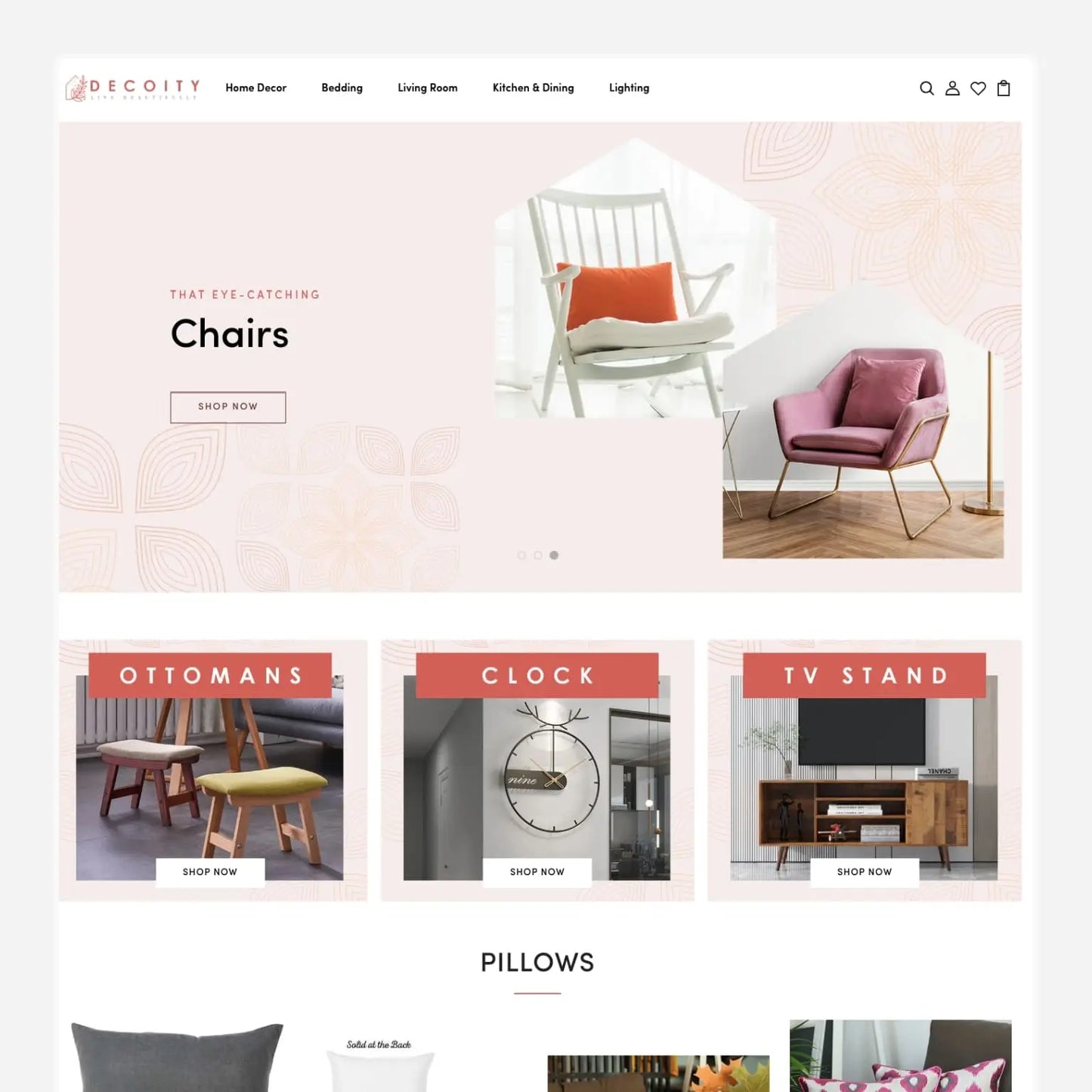 Home Decor Shopify Premium Dropship Store & Ecommerce Website The Stores Project