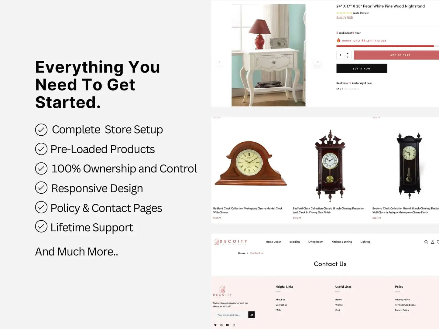 Home Decor Shopify Premium Dropship Store & Ecommerce Website The Stores Project