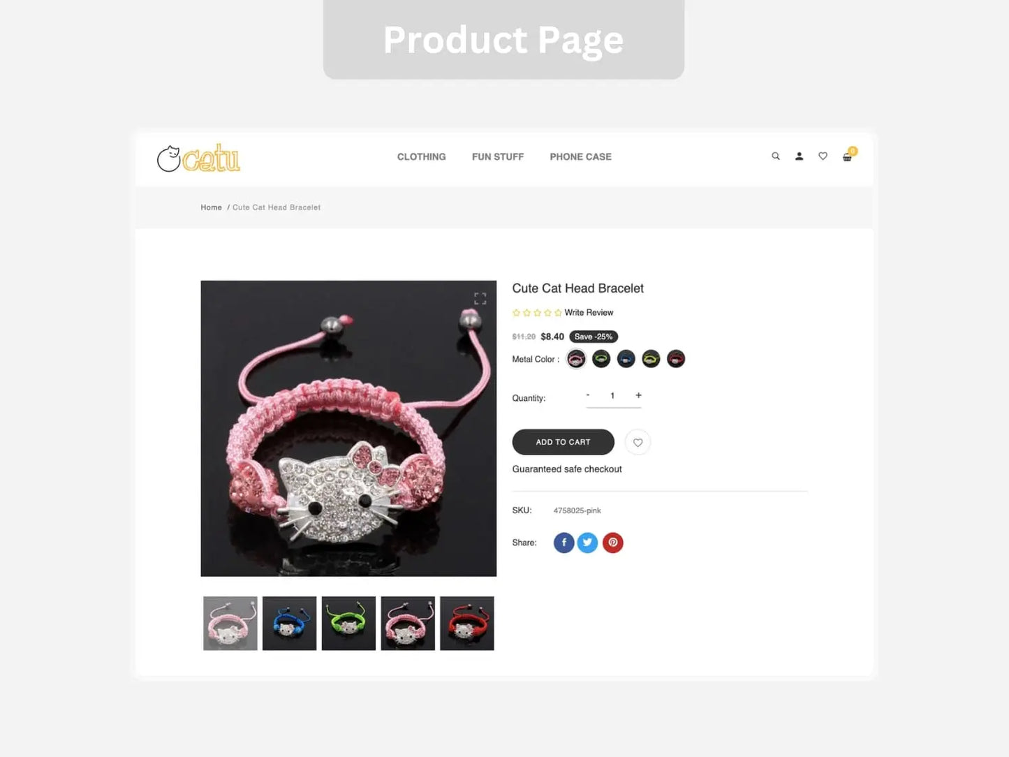 I Love Cats Shopify Starter Dropship Store & Ecommerce Website The Stores Project
