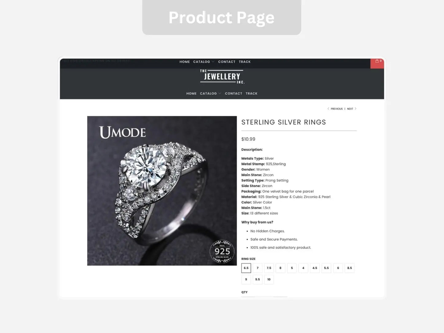 Jewelry Shopify Exclusive Dropship Store & Ecommerce Website The Stores Project