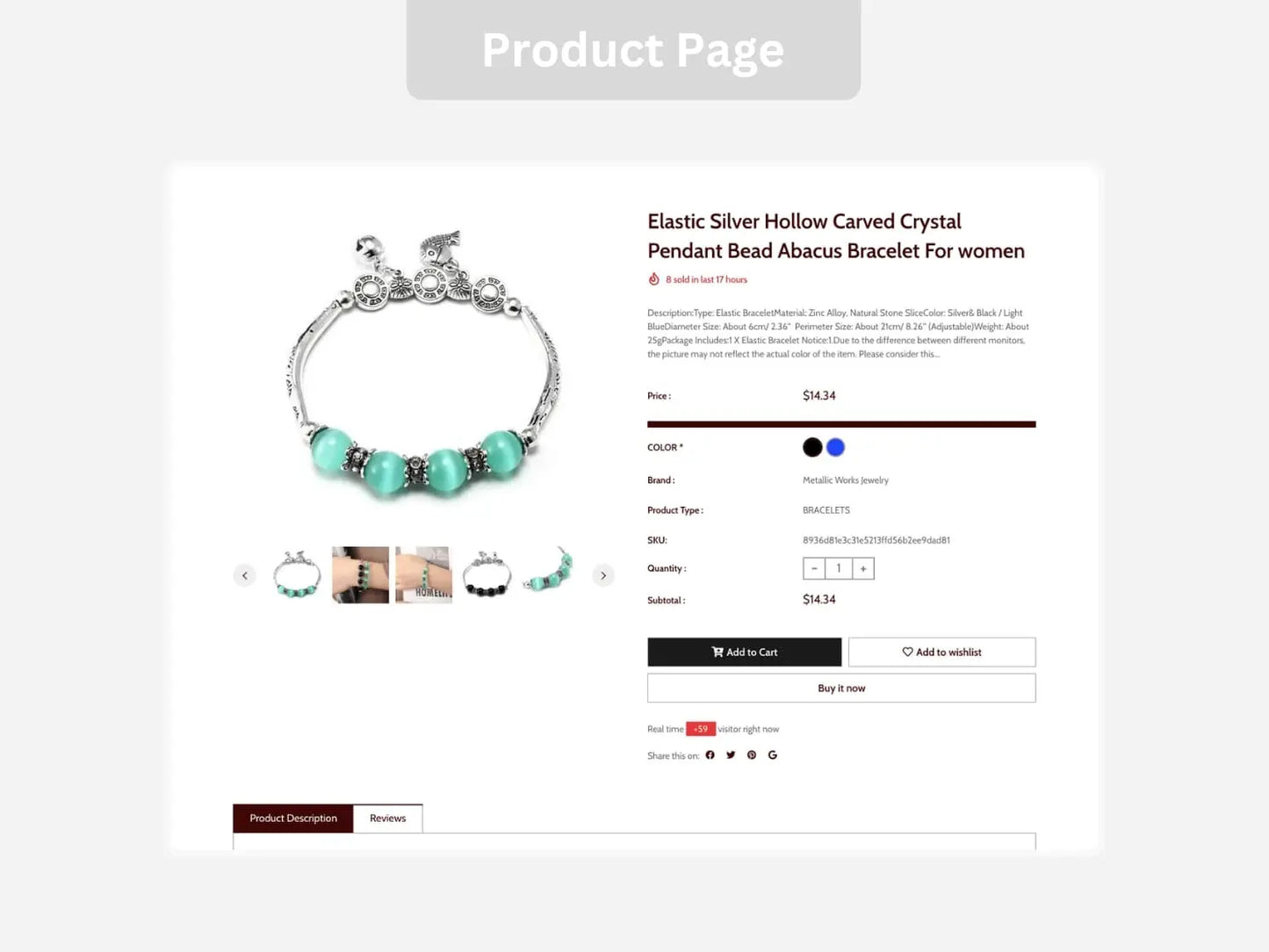 Jewelry Shopify Premium Dropship Store & Ecommerce Website The Stores Project