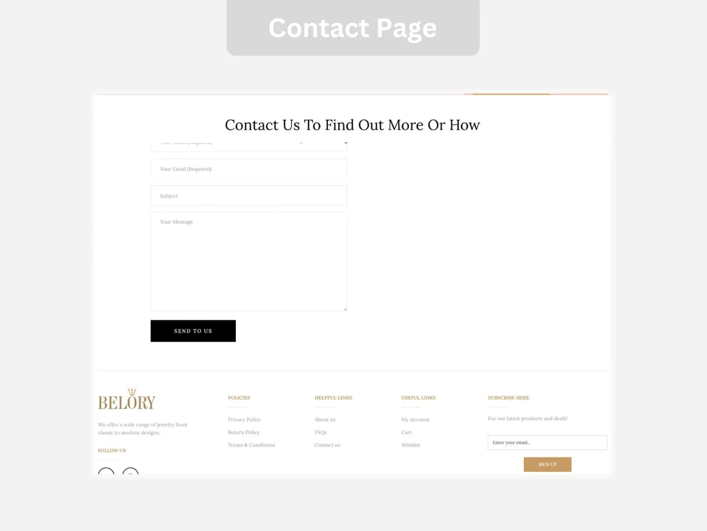 Jewelry & Accessories Shopify Premium Dropship Store & Ecommerce Website The Stores Project