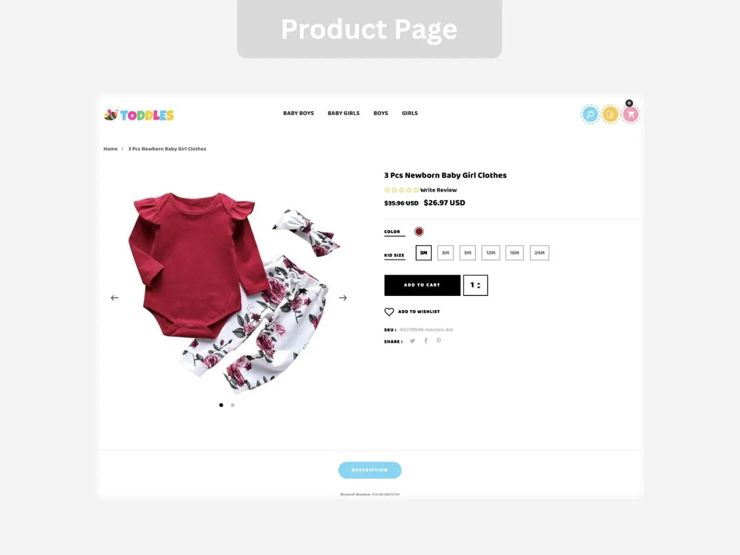 Kids Shopify Starter Dropship Store & Ecommerce Website The Stores Project