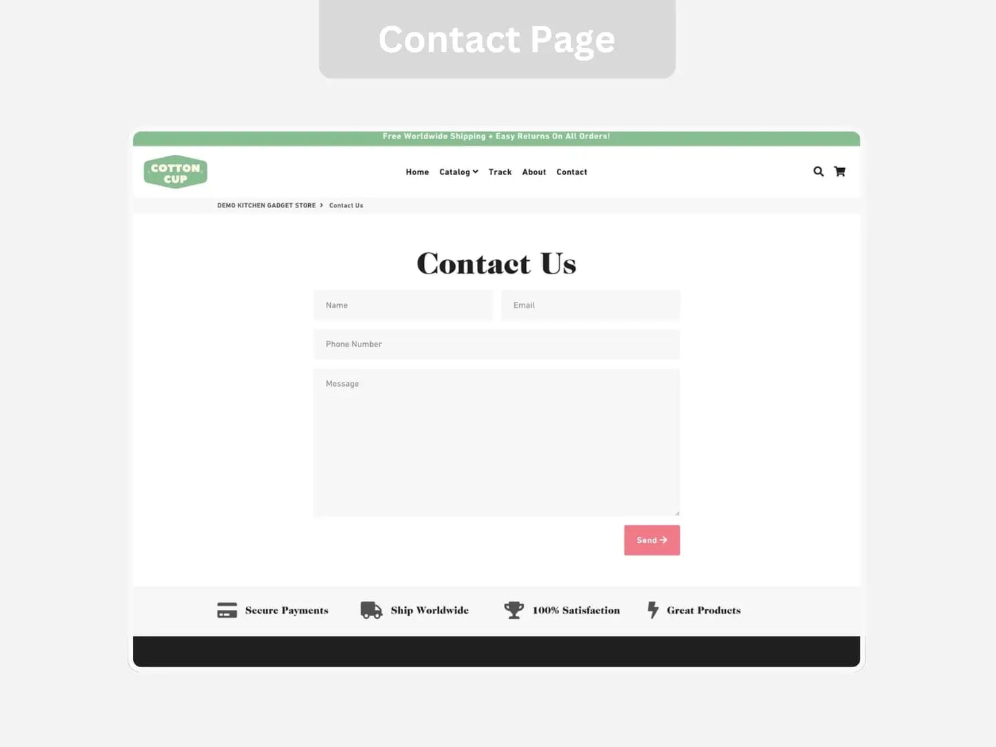Kitchen Gadget Shopify Exclusive Dropship Store & Ecommerce Website The Stores Project