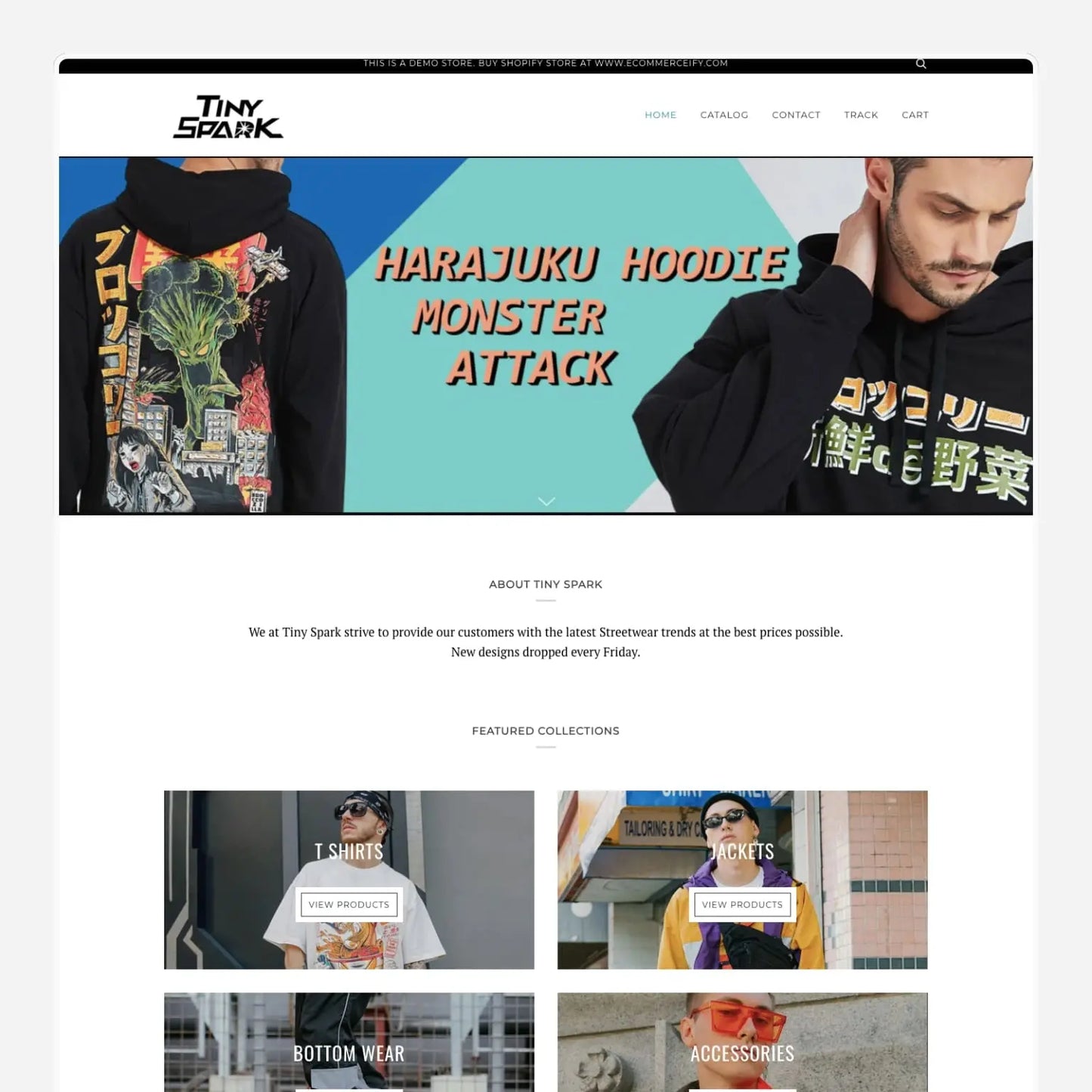 Men's Clothing Shopify Exclusive Dropship Store & Ecommerce Website The Stores Project