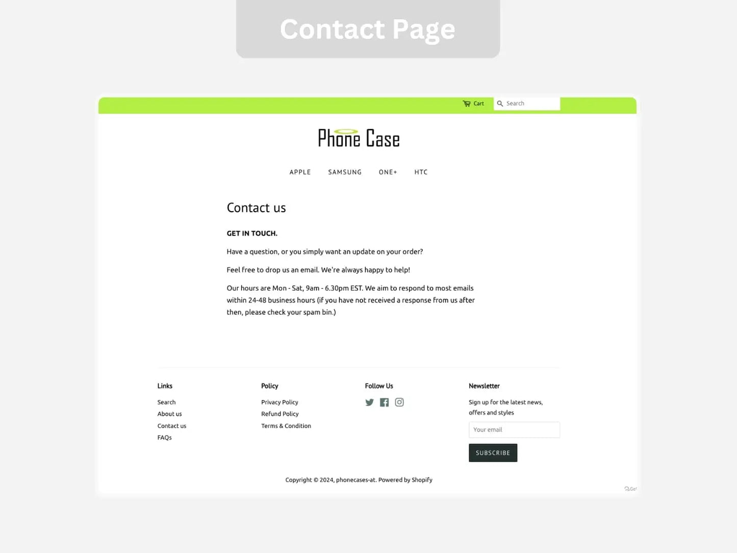 Mobile Phone Shopify Starter Dropship Store & Ecommerce Website The Stores Project