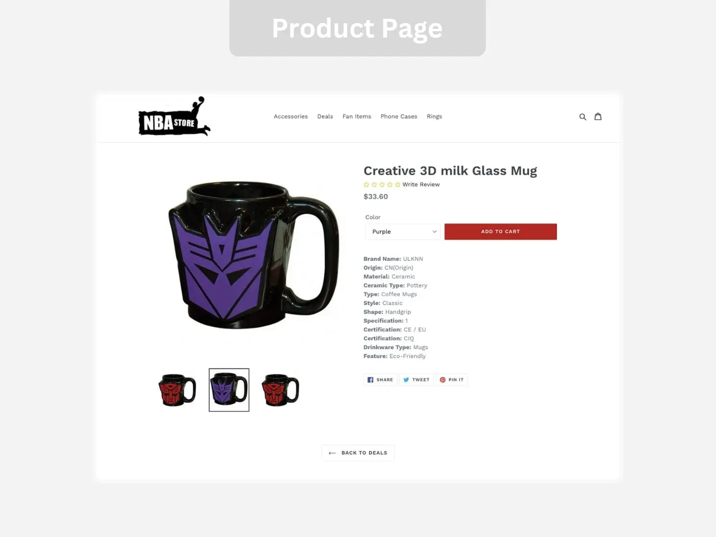 NBA Merchandise Shopify Starter Dropship Store & Ecommerce Website The Stores Project