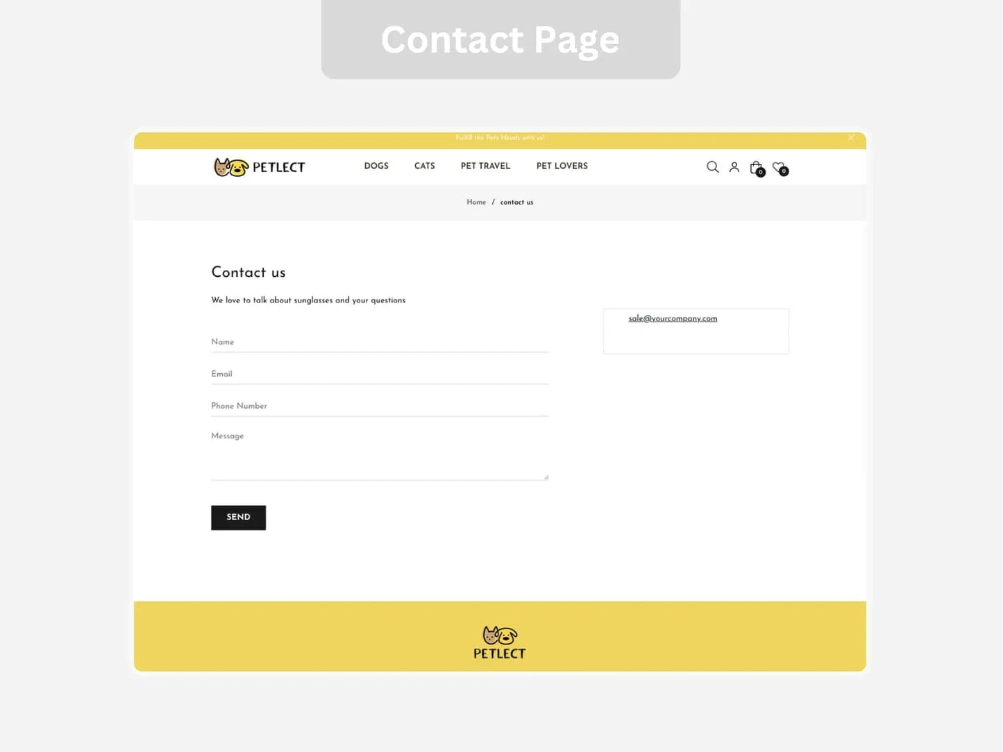 Pets World Shopify Premium Dropship Store & Ecommerce Website The Stores Project