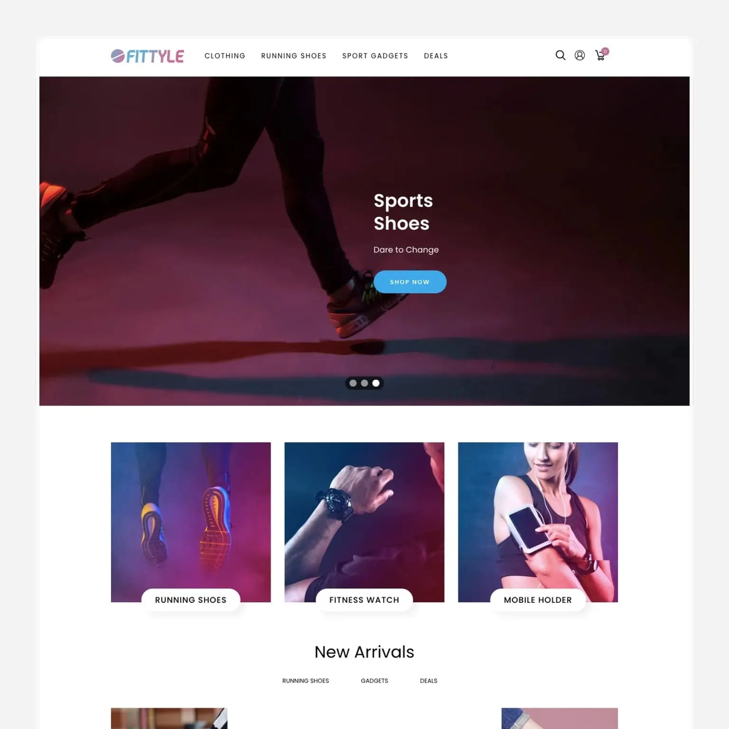 Sports Wear Shopify Starter Dropship Store & Ecommerce Website The Stores Project