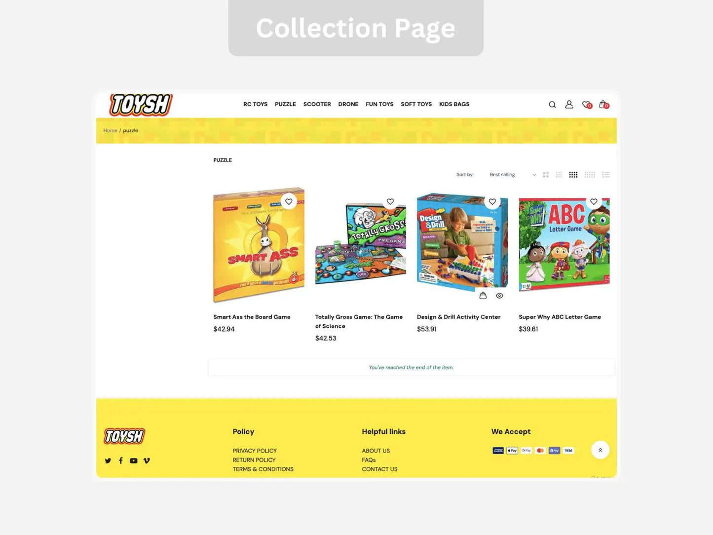 Toys Shopify Premium Dropship Store & Ecommerce Website The Stores Project