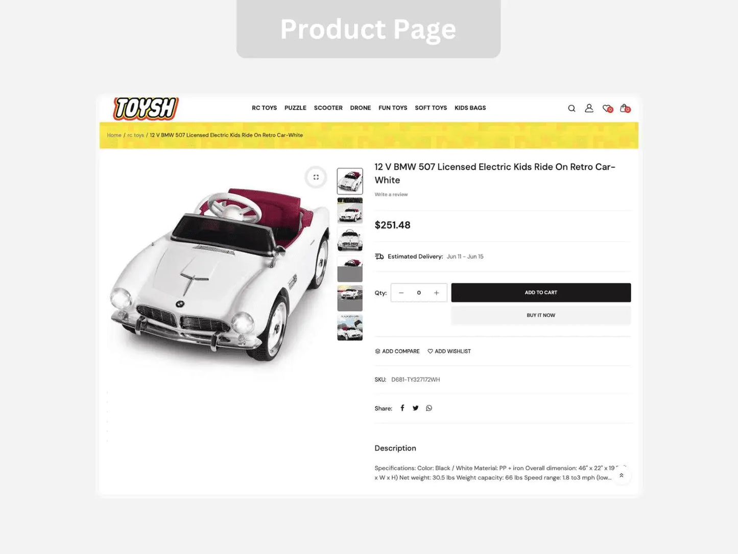 Toys Shopify Premium Dropship Store & Ecommerce Website The Stores Project