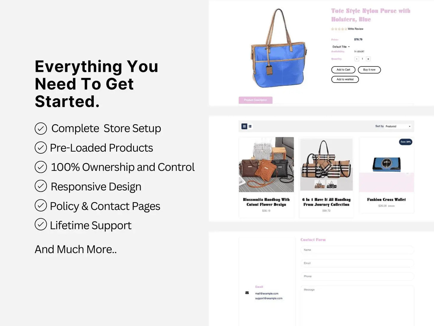 Trendy Bags Shopify Needs Premium Dropship Store & Ecommerce Website The Stores Project