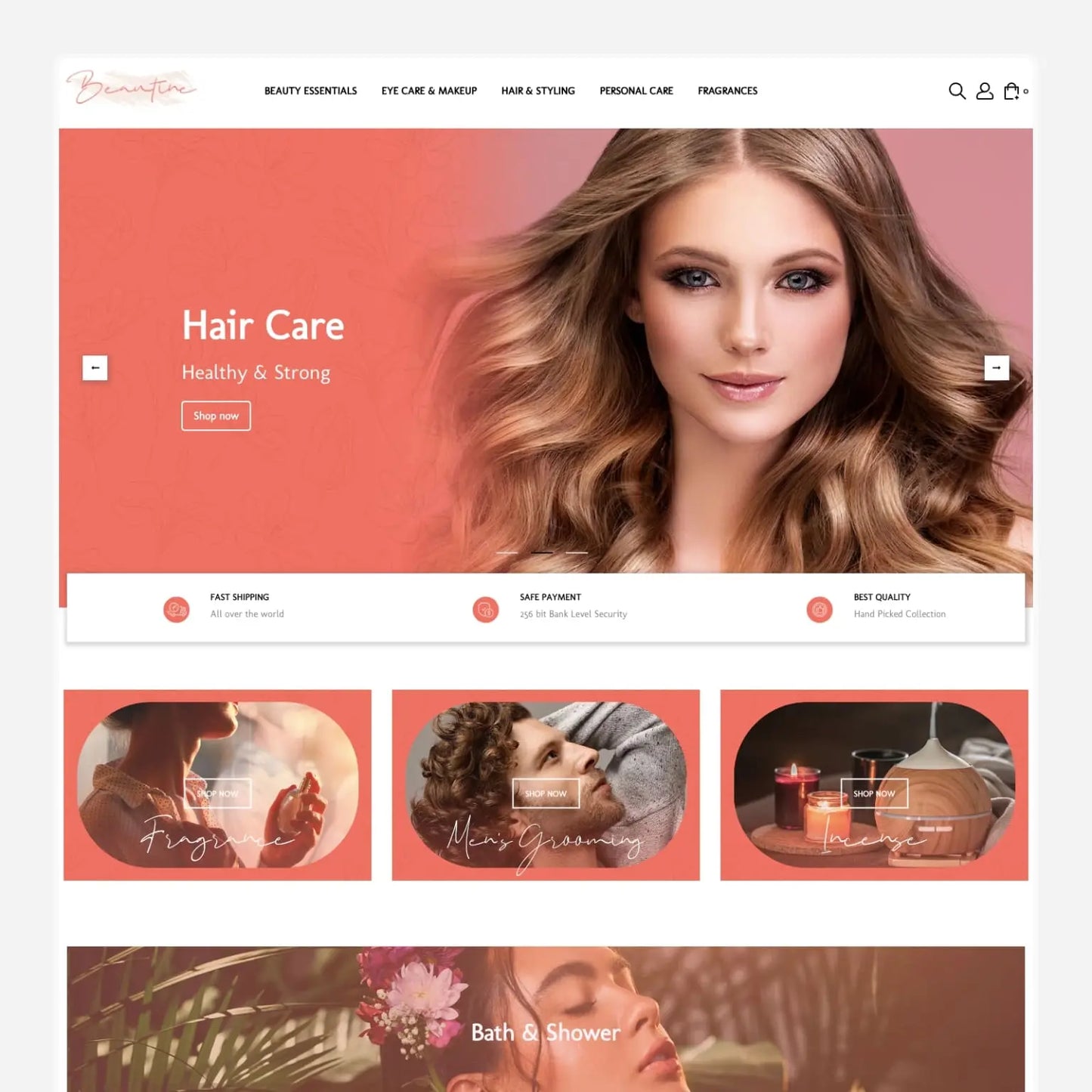 Beauty Shopify Premium Dropship Store & Ecommerce Website The Stores Project