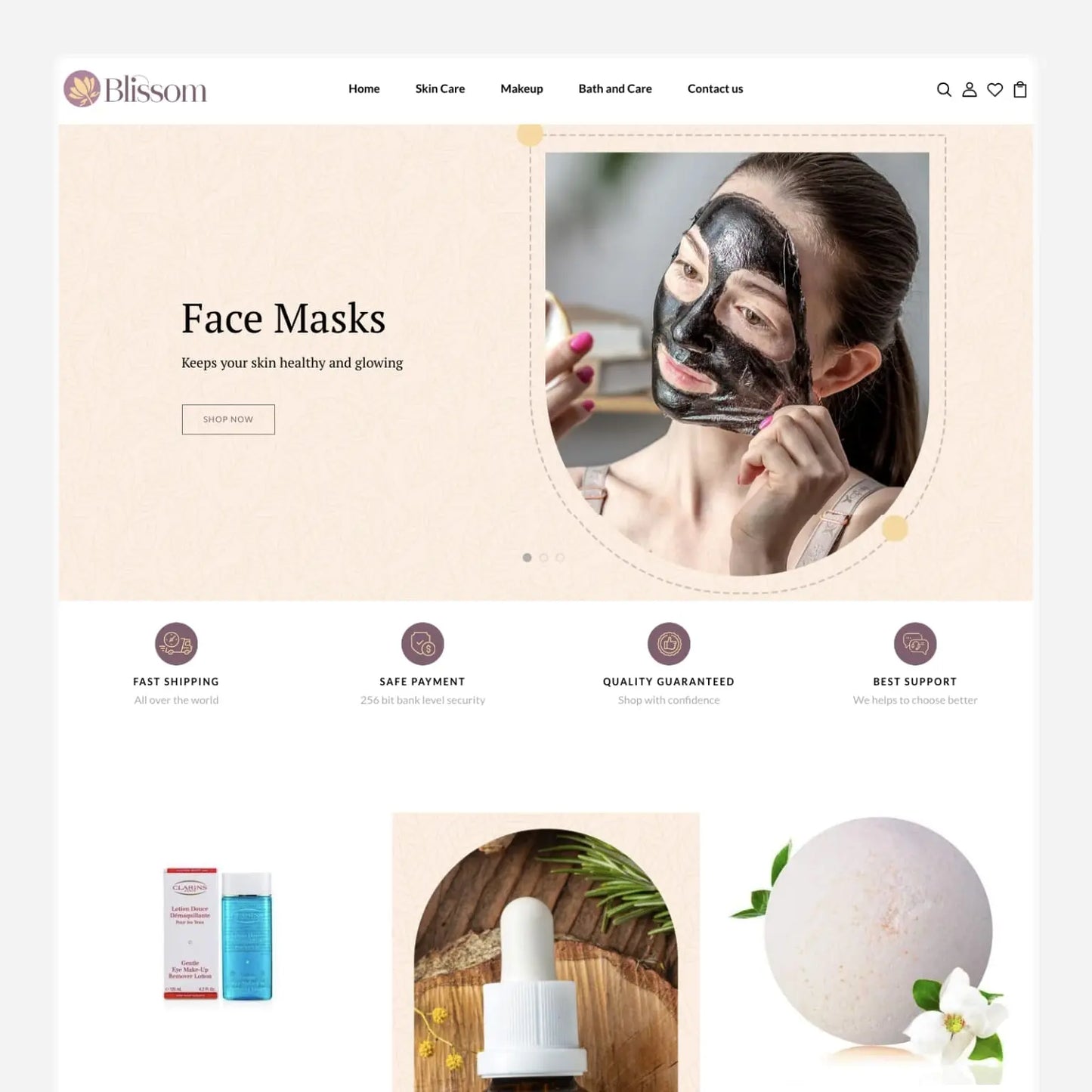 Beauty & Health Shopify Premium Dropship Store & Ecommerce Website The Stores Project