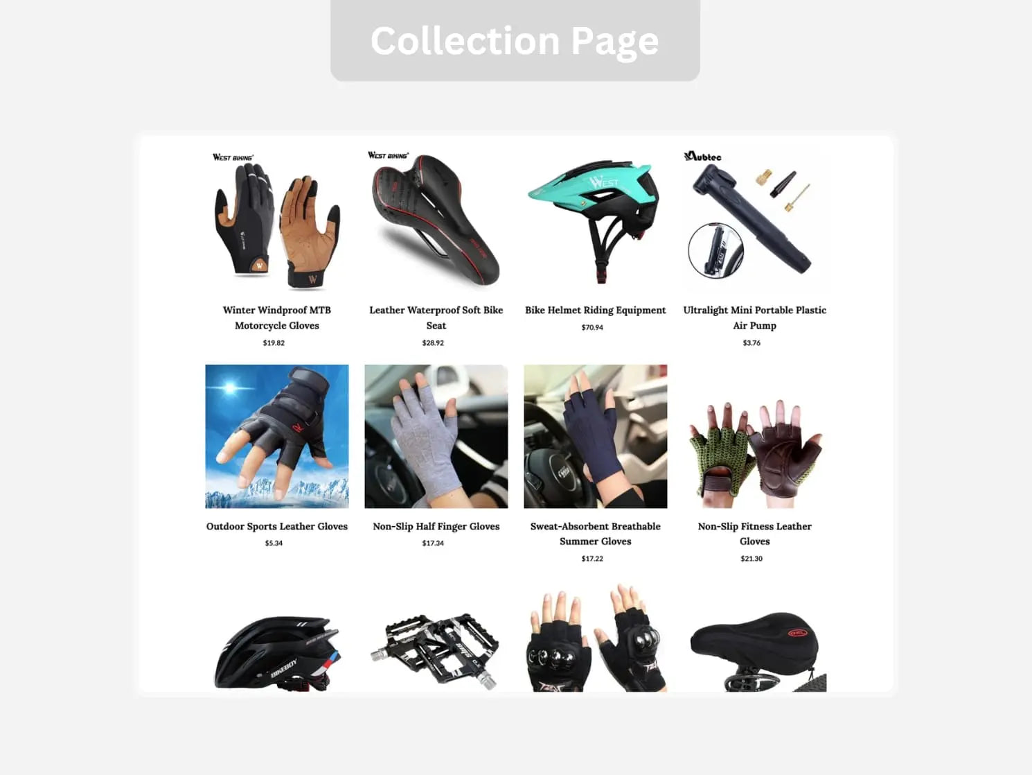 Bike Wheels Shopify Starter Dropship Store & Ecommerce Website The Stores Project