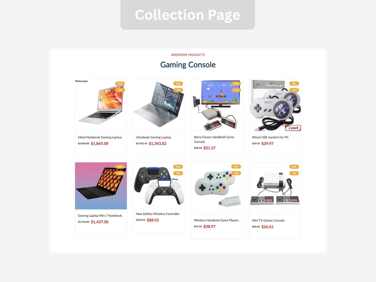 Game Shopify Starter Dropship Store & Ecommerce Website The Stores Project