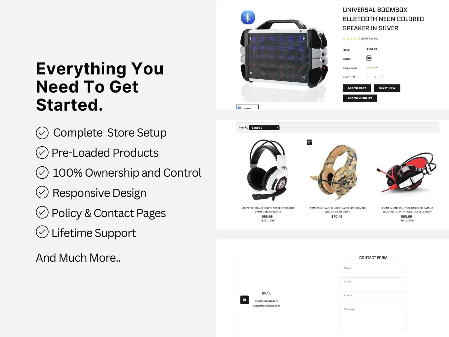 Gaming Shopify Premium Dropship Store & Ecommerce Website The Stores Project