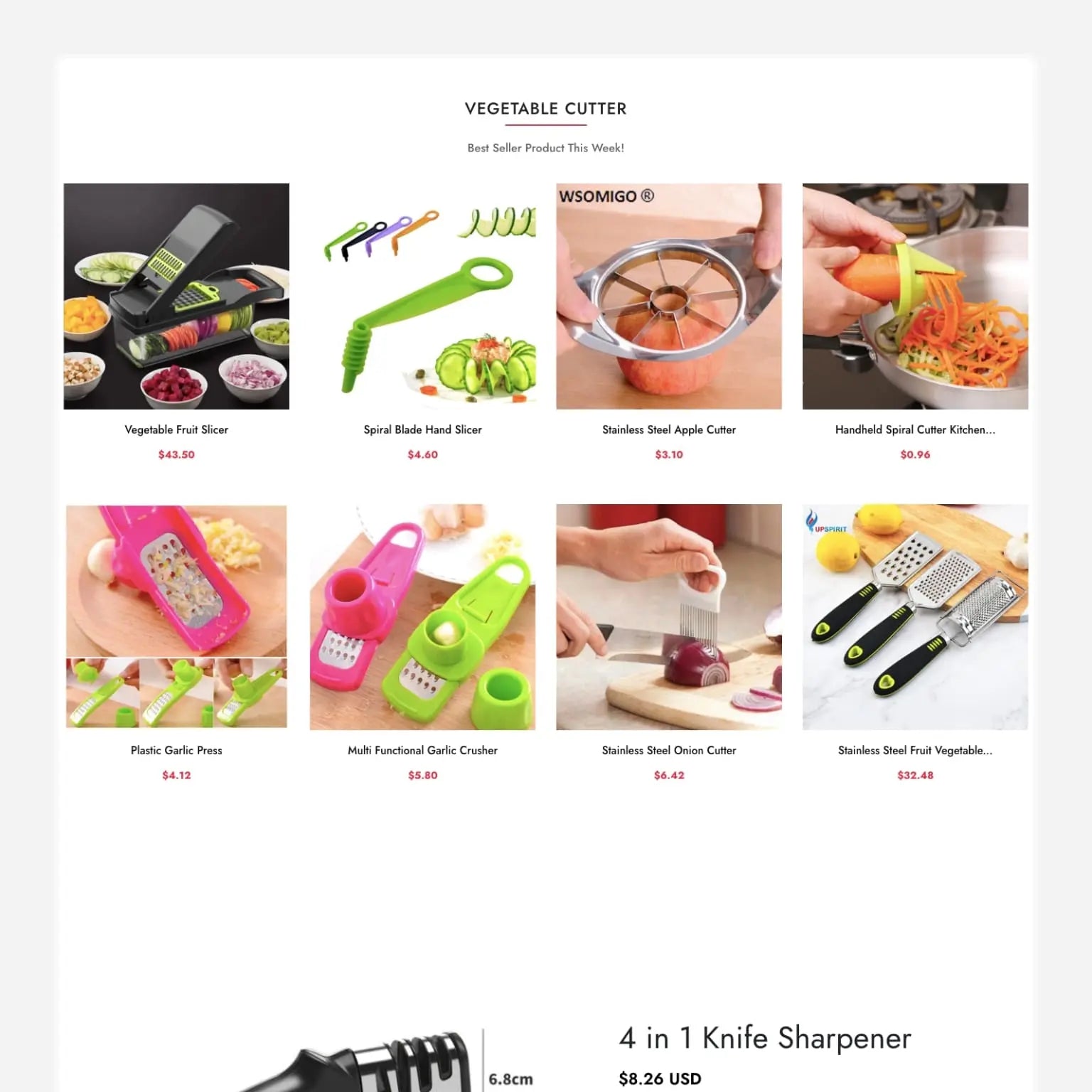 Kitchen Mart Shopify Starter Dropship Store & Ecommerce Website The Stores Project