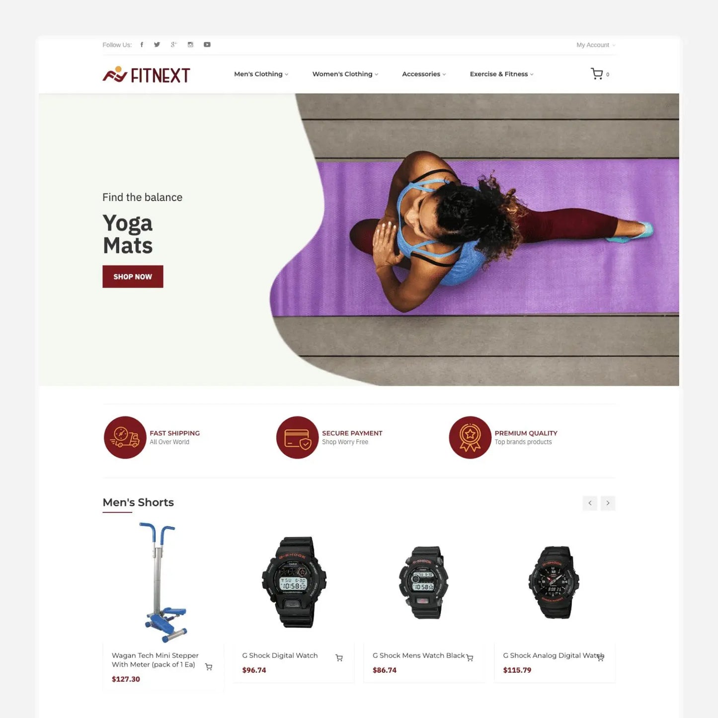 Sports Shopify Premium Dropship Store & Ecommerce Website The Stores Project