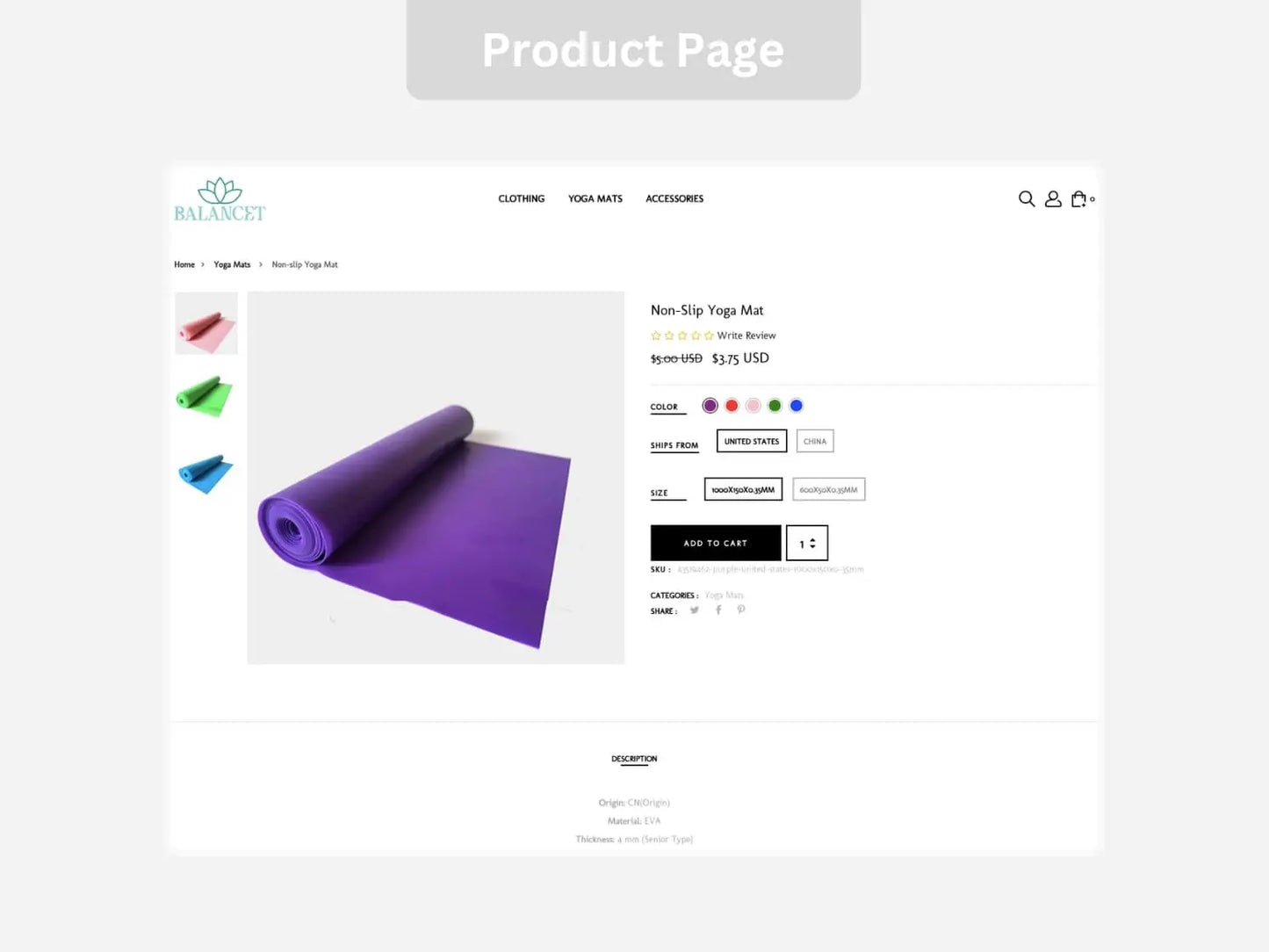 Yoga Shopify Starter Dropship Store & Ecommerce Website The Stores Project