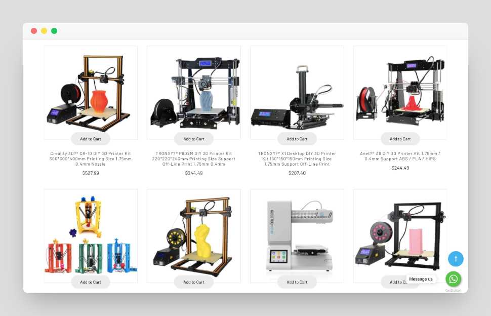 3D Printer Shopify Premium Dropship Store & Ecommerce Website