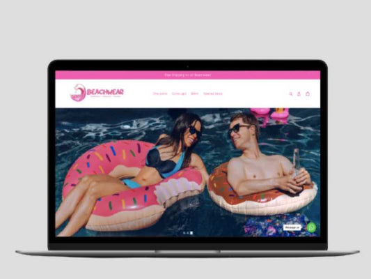 Beach Wear Shopify Starter Dropship Store & Ecommerce Website
