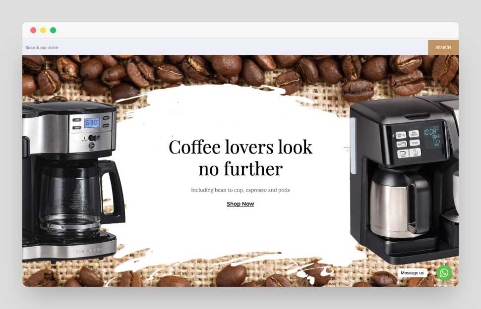 Coffee Shopify Premium Dropship Store & Ecommerce Website