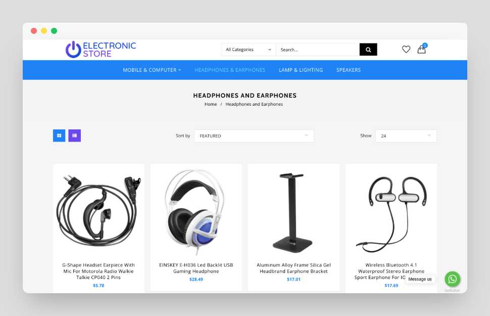 Electronics Shopify Premium Dropship Store & Ecommerce Website