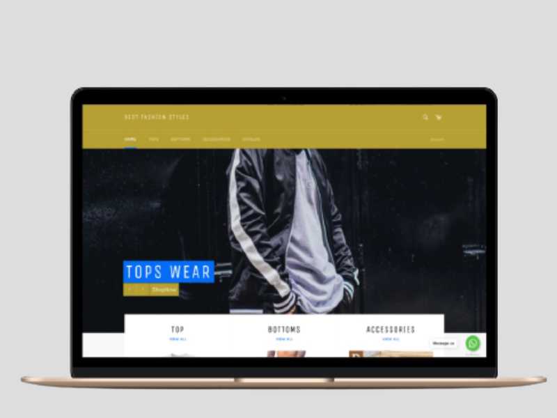 Fashion Styles Shopify Starter Dropship Store & Ecommerce Website