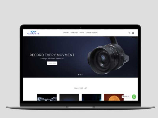 Gadgets Shopify Starter Dropship Store & Ecommerce Website