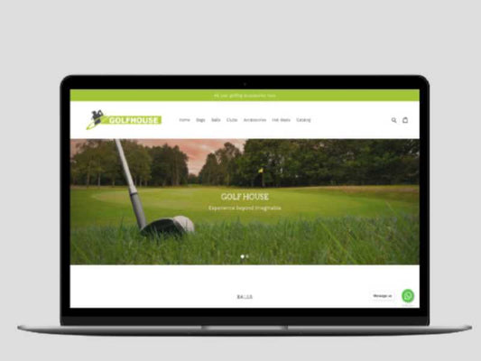 Golf House Shopify Starter Dropship Store & Ecommerce Website