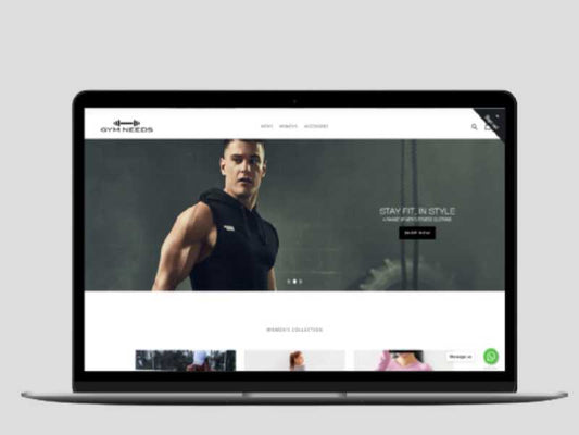 Gym Needs Shopify Starter Dropship Store & Ecommerce Website