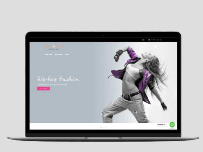 Hip Hop Fashion Shopify Starter Dropship Store & Ecommerce Website