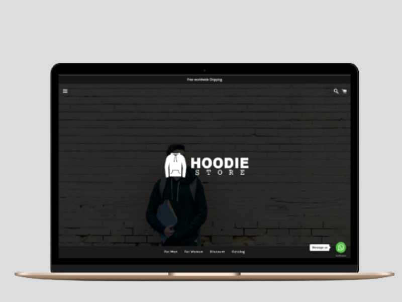 Hoodie Fashion Shopify Starter Dropship Store & Ecommerce Website