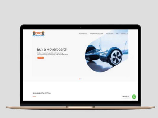 Hoverboard Shopify Starter Dropship Store & Ecommerce Website